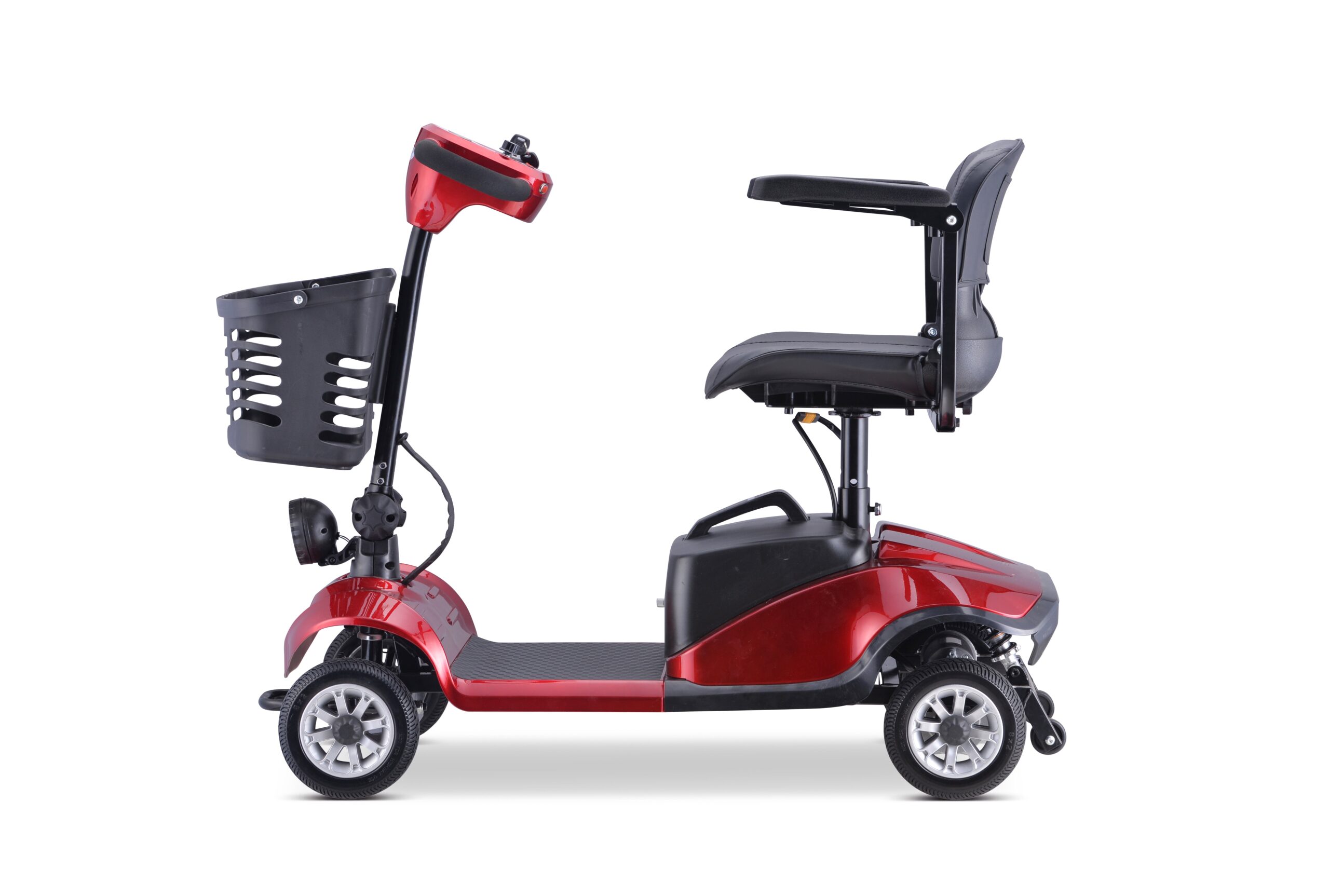 Rubicon FX01 - All Terrain Foldable Mobility Scooter with Basket for Seniors | 4-Wheel, Long-Range, Lightweight & Portable Disability Scooter - Image 4