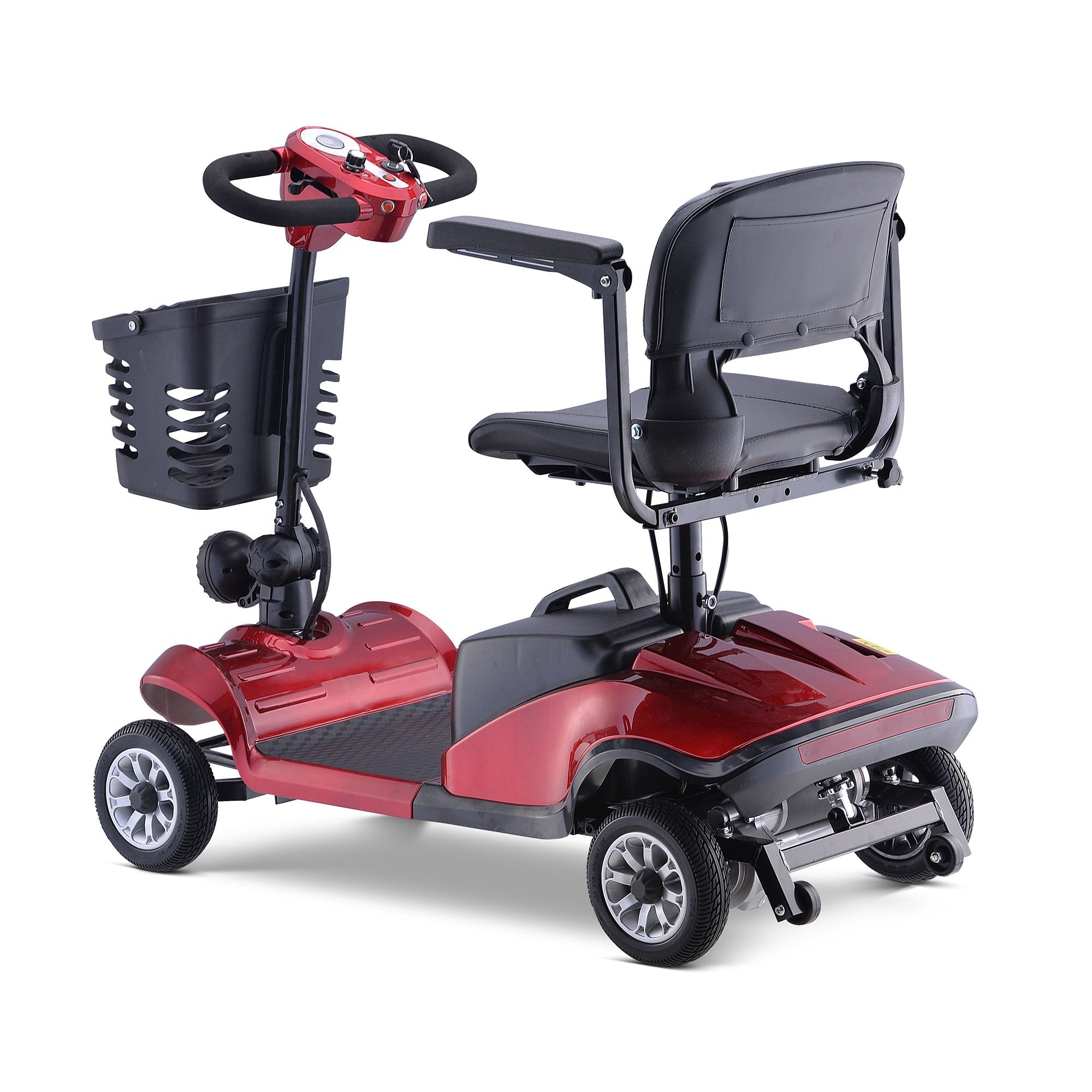 Rubicon FX01 - All Terrain Foldable Mobility Scooter with Basket for Seniors | 4-Wheel, Long-Range, Lightweight & Portable Disability Scooter - Image 3